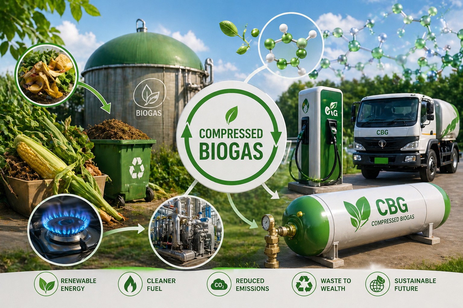 Compressed Biogas (CBG)